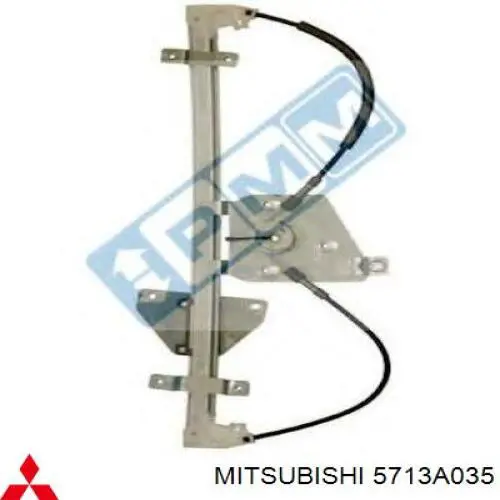 5713A035 Mitsubishi Mechanizm podnoszenia szyby drzwi przednich lewych