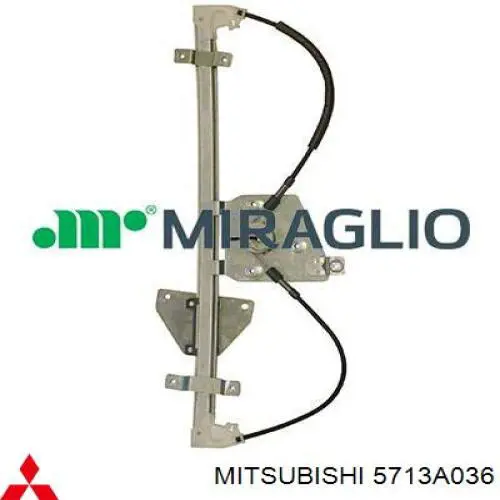 5713A036 Mitsubishi Mechanizm podnoszenia szyby drzwi przednich prawych