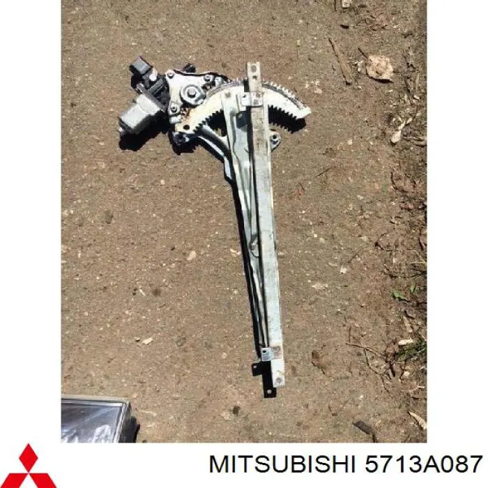 Mechanizm podnoszenia szyby drzwi przednich lewych do Mitsubishi Outlander II XL CWW
