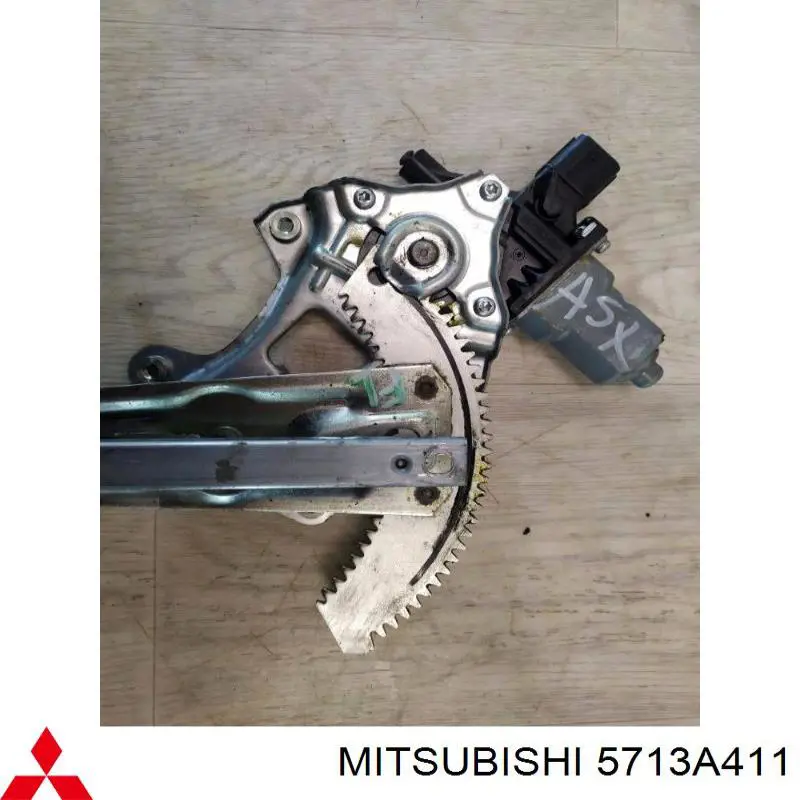 Mechanizm podnoszenia szyby drzwi przednich lewych Mitsubishi 5713A411 cena, od 100,98 USD