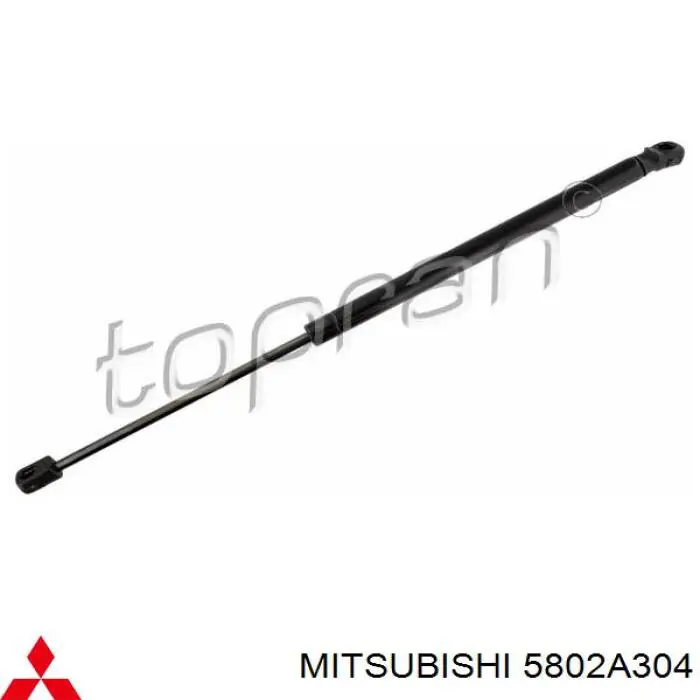 5802A304 Mitsubishi Amortyzator klapy bagażnika (3/5 drzwi-tylnych)