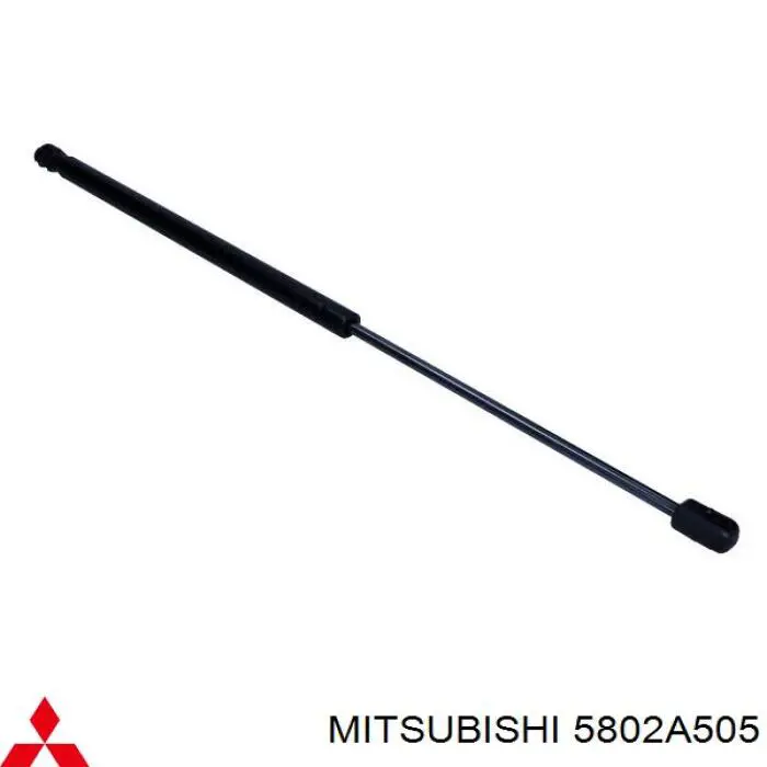 Do koszyka 5802A779 Mitsubishi Amortyzator klapy bagażnika (3/5 drzwi-tylnych)