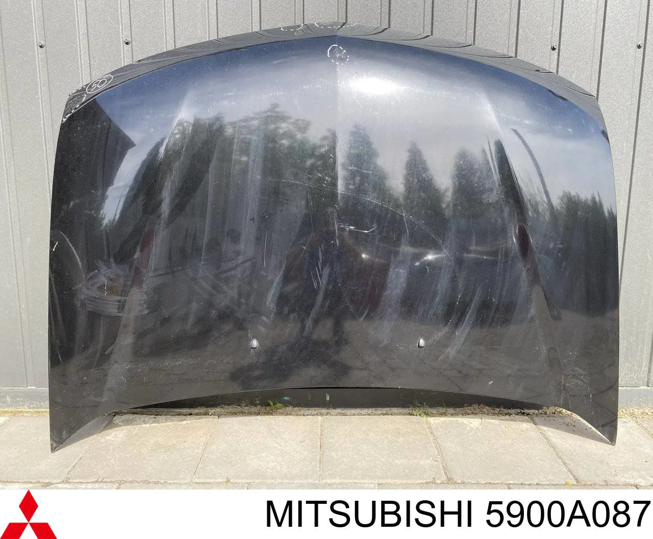Do koszyka 5900A087 Mitsubishi Maska silnika
