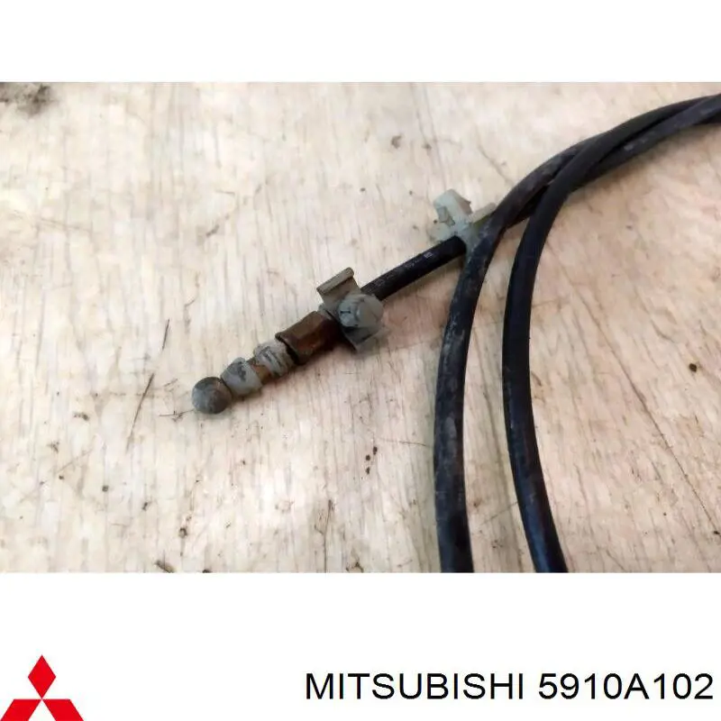 Linka otwierania maski Mitsubishi 5910A102 cena, od 16,59 USD