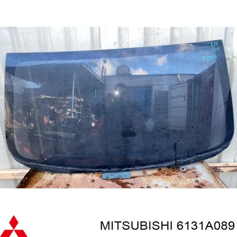 6131A089 Mitsubishi Szyba tylna