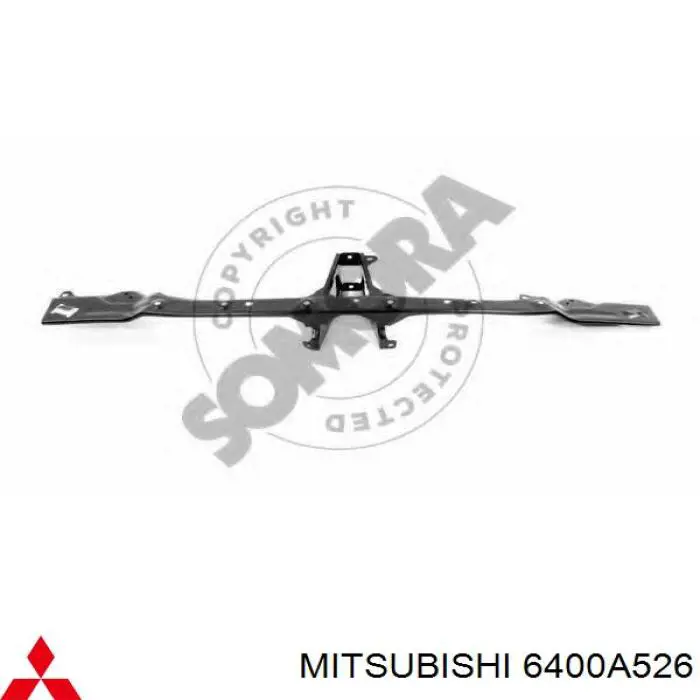 6400A526 Mitsubishi Wzmocnienie zderzaka przedniego