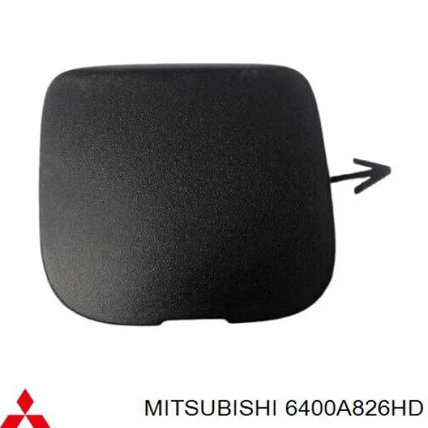 Zaślepka haku holowniczego zderzaka przednia Mitsubishi Lancer X sedana (CY_A, CZ_A) (2007 - 2026) cena, od 14,89 USD