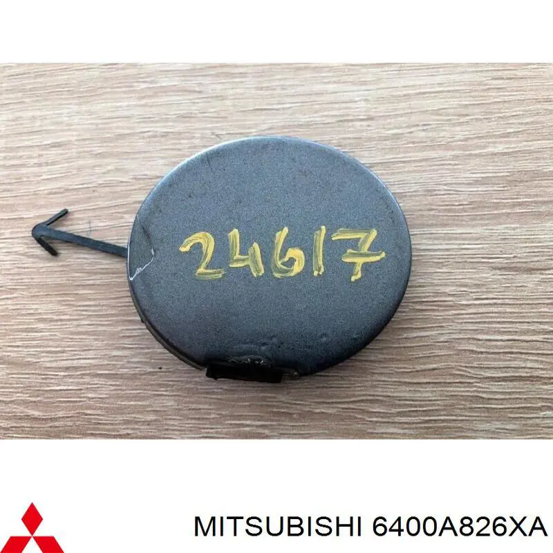 Zaślepka haku holowniczego zderzaka przednia Mitsubishi Lancer X sedana (CY_A, CZ_A) (2007 - 2026) cena, od 15,83 USD