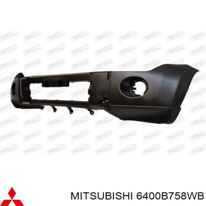 Zderzak przedni Mitsubishi 6400B758WB cena, od 171,71 USD