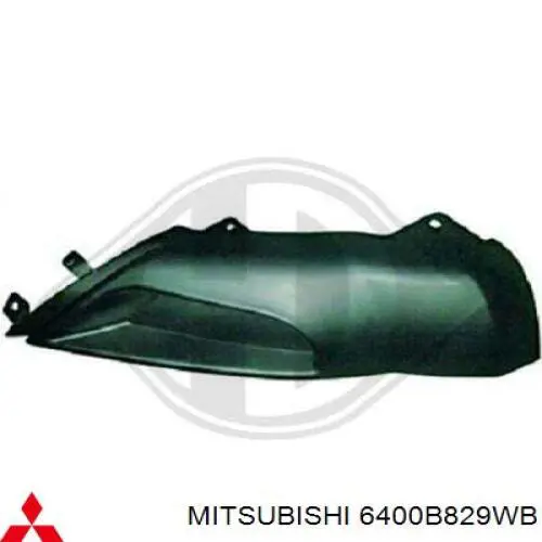 Zderzak przedni Mitsubishi 6400B829WB cena, od 178,37 USD