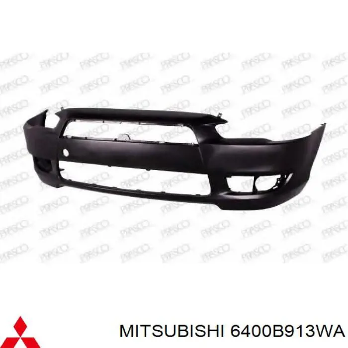Do koszyka 6400B913WA Mitsubishi Zderzak przedni