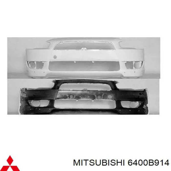 Do koszyka 6400B914 Mitsubishi Zderzak przedni