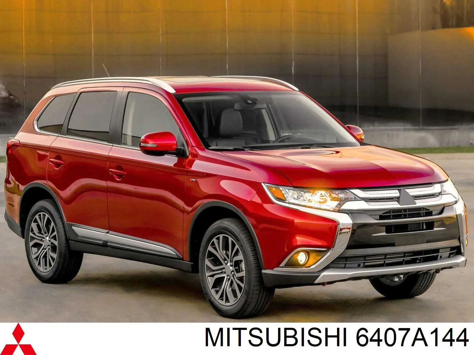 Listwa ochronna kratki zderzaka przedniego prawa Mitsubishi 6407A144 cena, od 22,83 USD