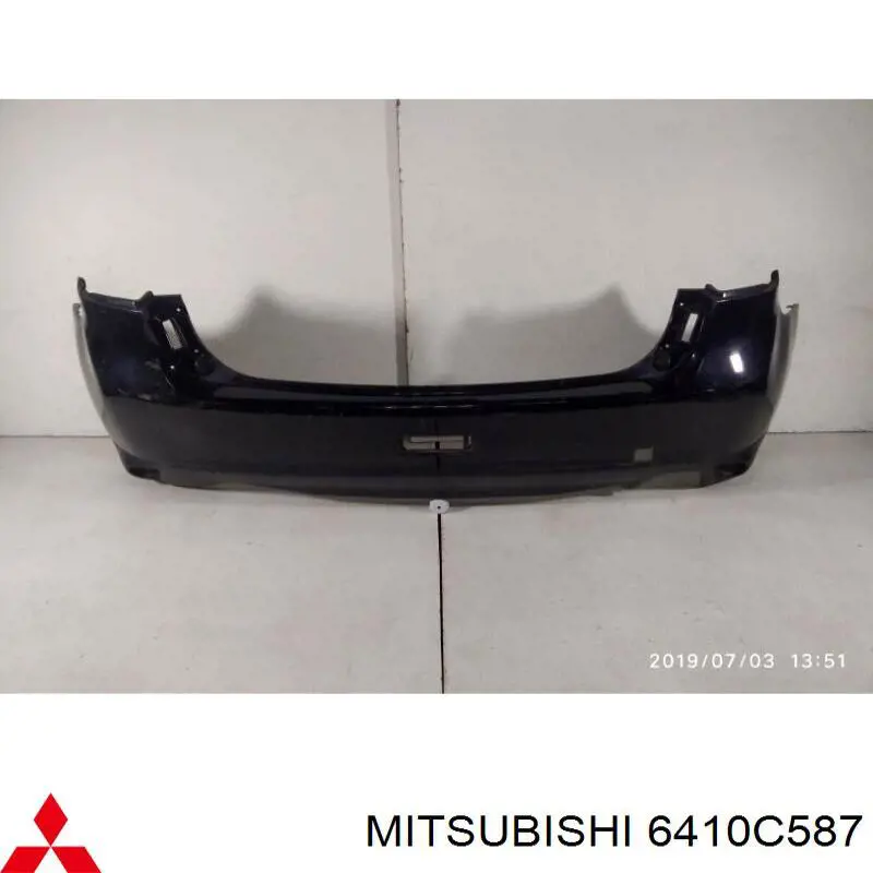 Do koszyka 6410C587 Mitsubishi Zderzak tylny