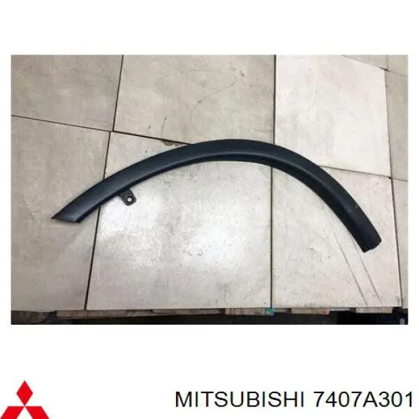 Poszerzenie (nakładka) reperaturki błotnika przedniego lewy Mitsubishi 7407A301 cena, od 36,65 USD