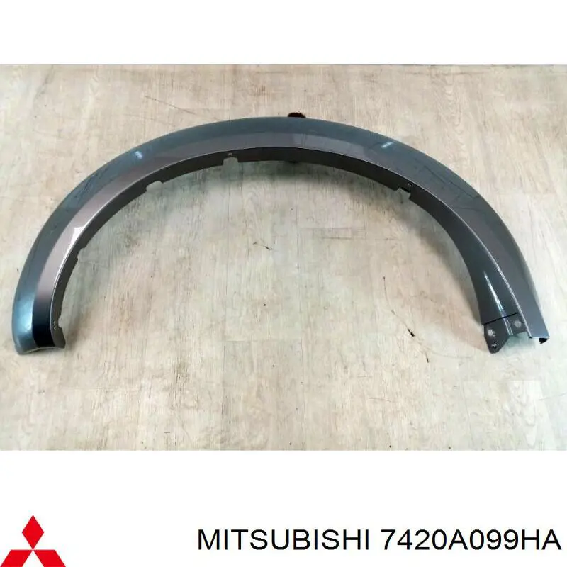 Poszerzenie (nakładka) reperaturki błotnika przedniego lewy Mitsubishi 7420A099HA cena, od 158,20 USD