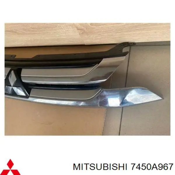 Atrapa chłodnicy do Mitsubishi Outlander III GF, GG