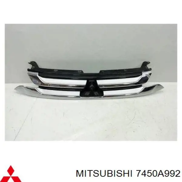 Atrapa chłodnicy 7450A992 Mitsubishi