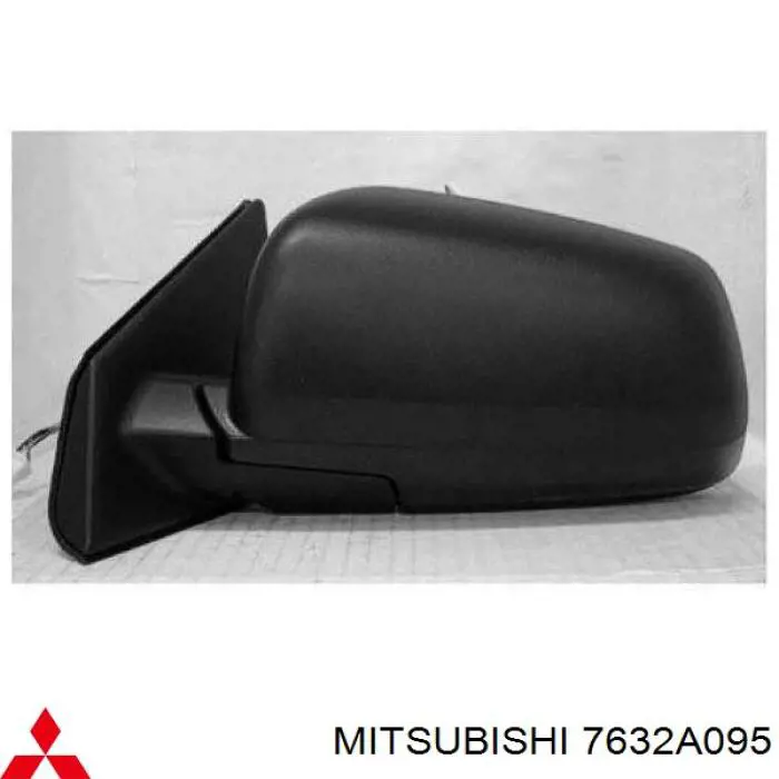 Lusterko wsteczne lewe 7632A095 Mitsubishi