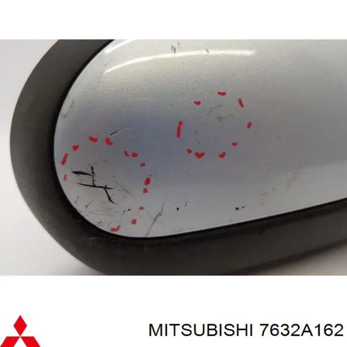 Lusterko wsteczne prawe Mitsubishi 7632A162 cena, od 81,82 USD