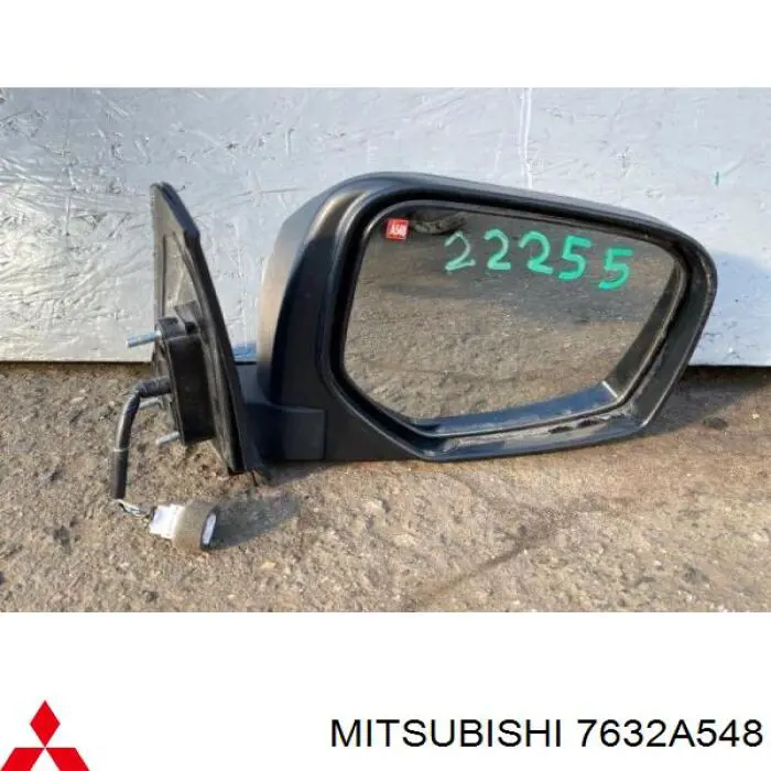 Lusterko wsteczne prawe Mitsubishi Pajero SPORT II SUV (KH) (2008 - 2014) cena, od  