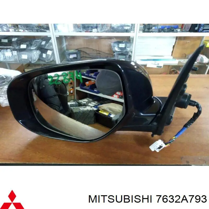 7632A793 Mitsubishi Lusterko wsteczne lewe