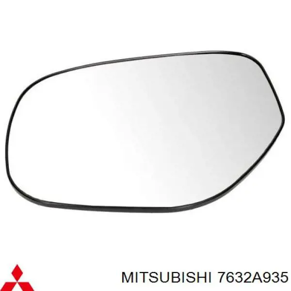 Wkład lusterka wstecznego lewego Mitsubishi 7632A935 cena, od 42,94 USD