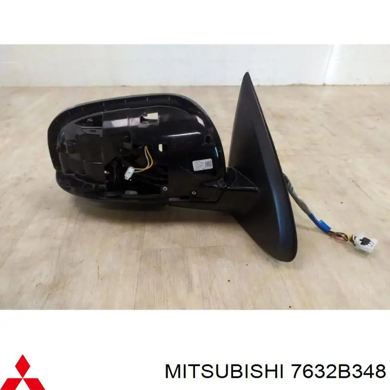 Lusterko wsteczne prawe Mitsubishi 7632B348 cena, od 261,84 USD