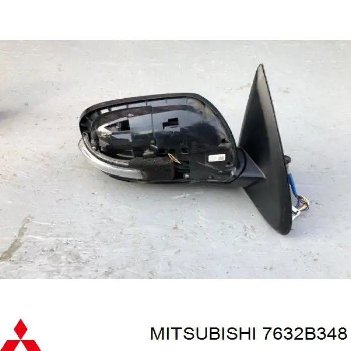 Lusterko wsteczne prawe 7632B348 Mitsubishi