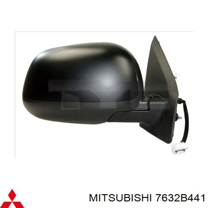 7632B441 Mitsubishi Lusterko wsteczne lewe