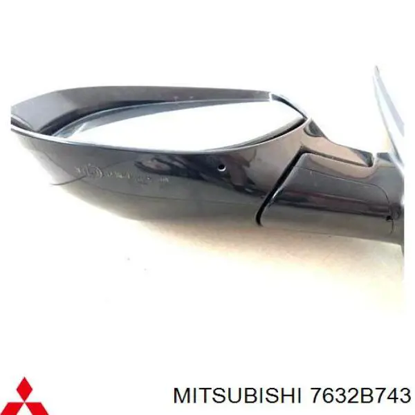 Lusterko wsteczne lewe Mitsubishi Outlander II XL