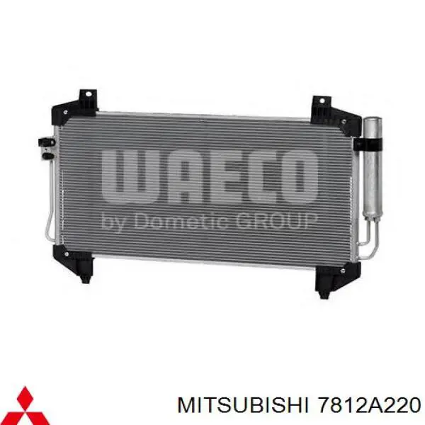 Chłodnica klimatyzacji Mitsubishi 7812A220 cena, od 99,38 USD
