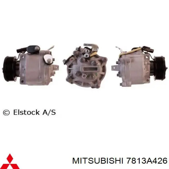 Sprężarka klimatyzacji Mitsubishi 7813A426 cena, od 284,80 USD