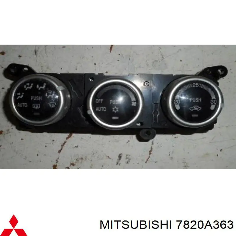 Sterownik trybów ogrzewania/klimatyzacji do Mitsubishi Pajero SPORT II KH