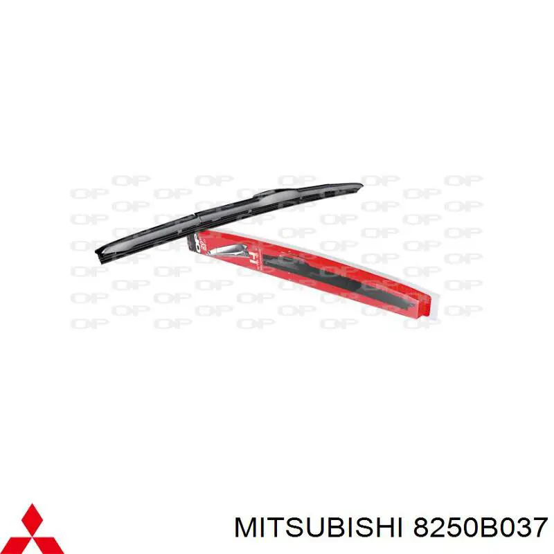 Pióro wycieraczki szyby przedniej pasażera Mitsubishi 8250B037 cena, od 10,07 USD
