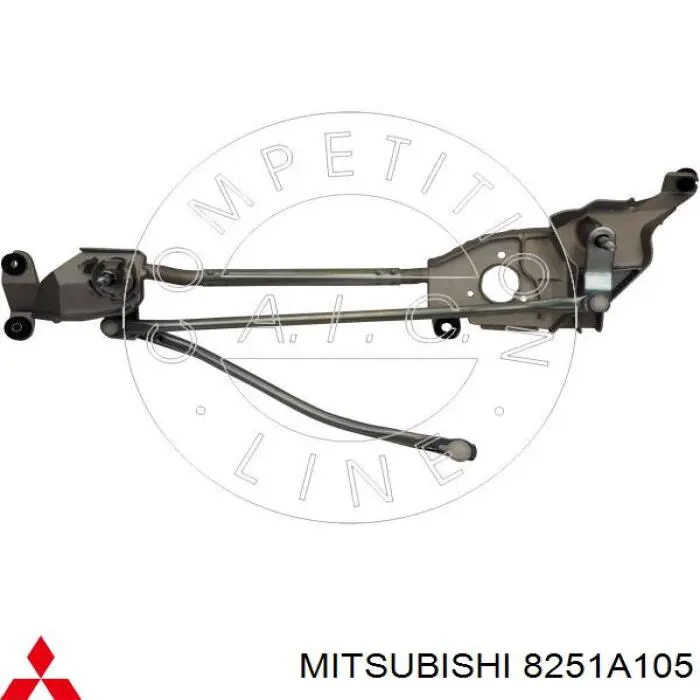 Do koszyka 8251A105 Mitsubishi Mechanizm wycieraczek