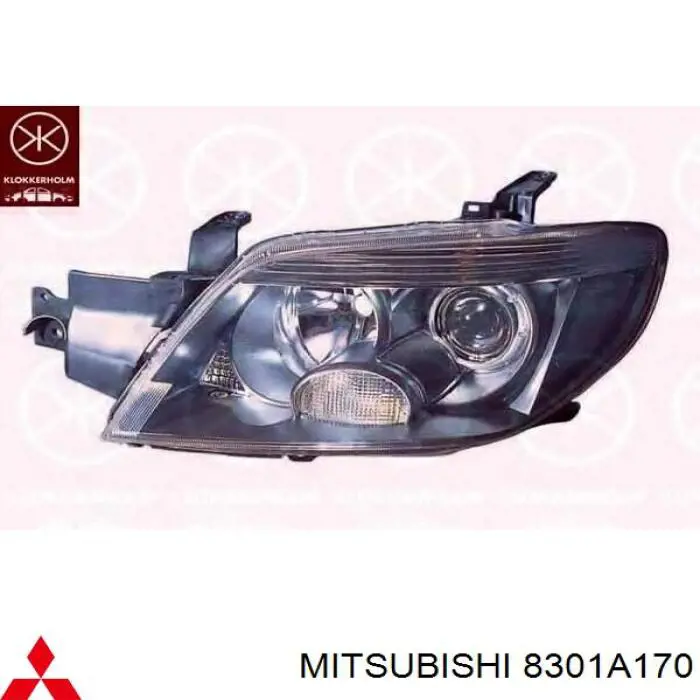 8301A170 Mitsubishi Reflektor prawy