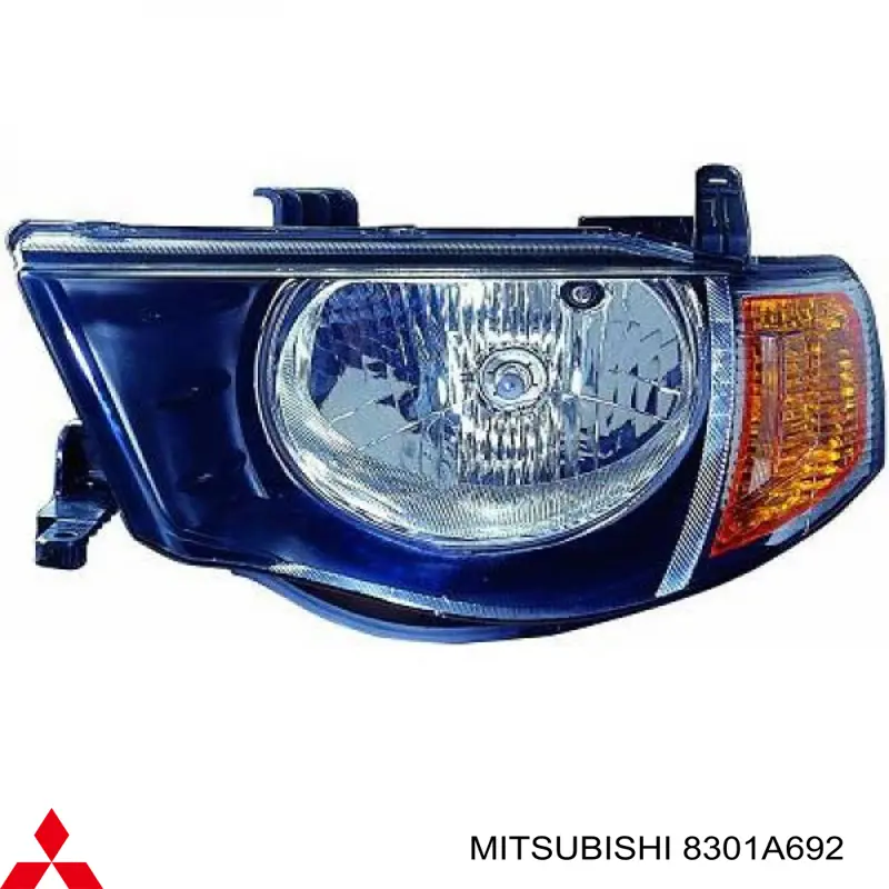 MN157912 Mitsubishi Reflektor prawy