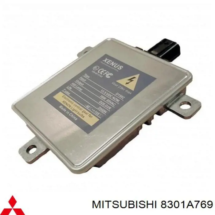 Do koszyka 8301A769 Mitsubishi Urządzenie zapłonowe (ksenon)