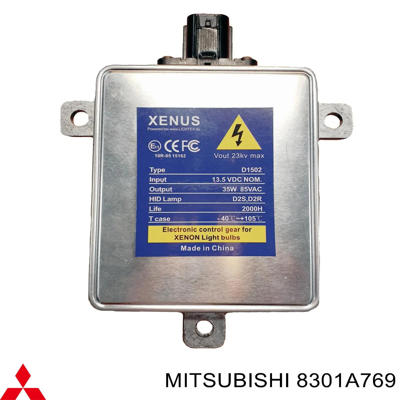 Urządzenie zapłonowe (ksenon) Mitsubishi 8301A769 cena, od 54,98 USD