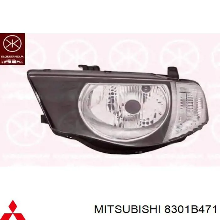 Reflektor lewy Mitsubishi 8301B471 cena, od 90,55 USD