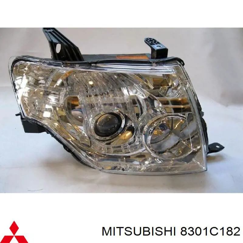 Do koszyka 8301C182 Mitsubishi Reflektor prawy