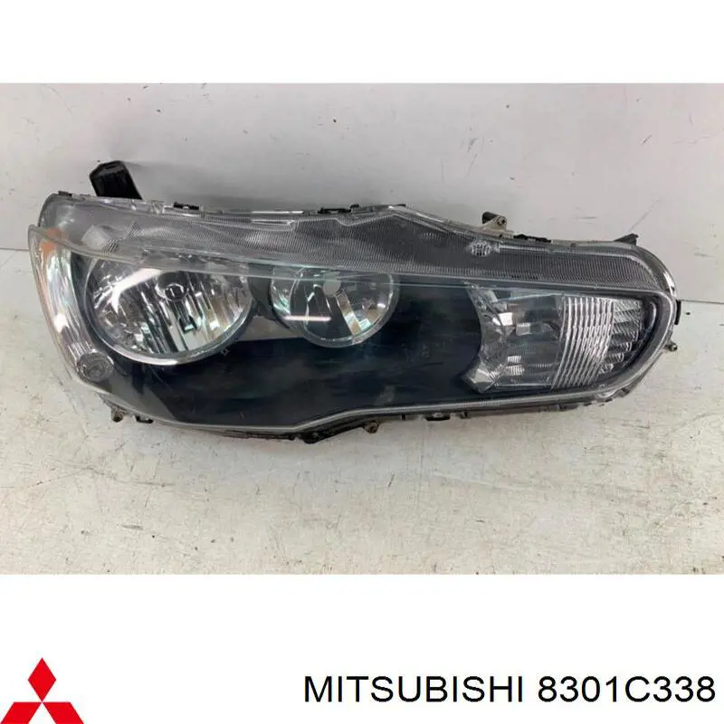 Reflektor prawy Mitsubishi 8301C338 cena, od 140,40 USD