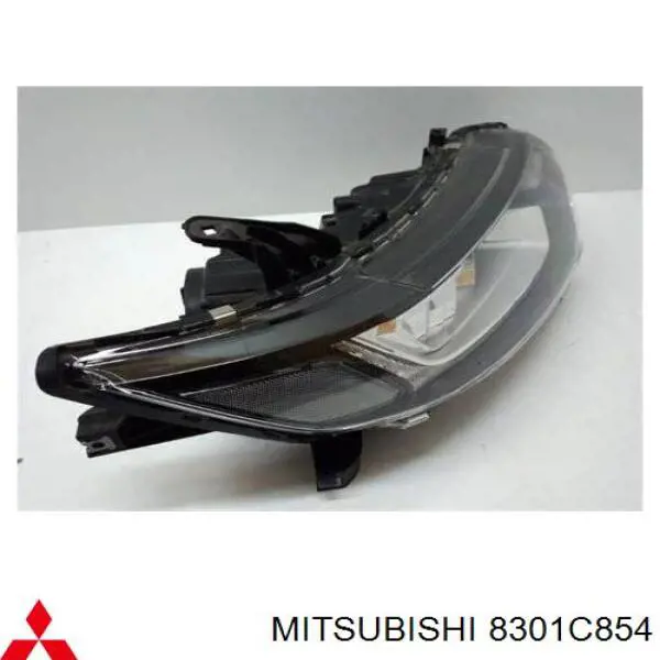 Reflektor prawy 209957A69B TYC