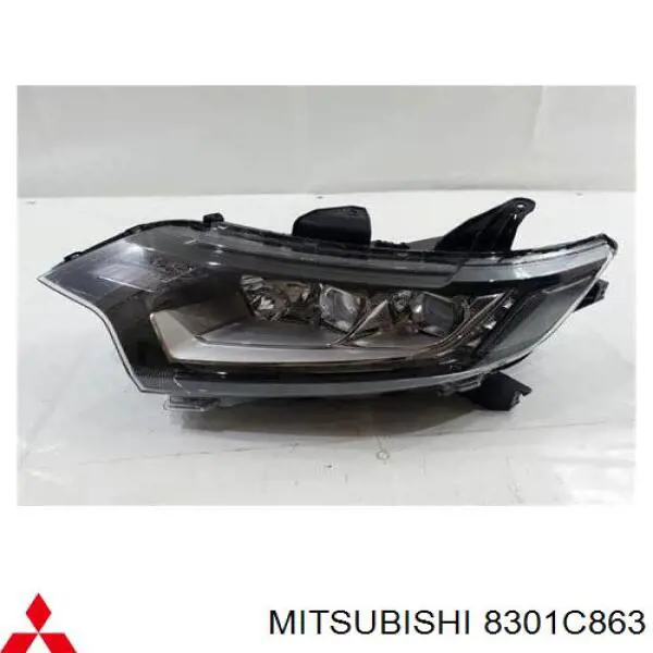 Reflektor lewy Mitsubishi 8301C863 cena, od 289,87 USD