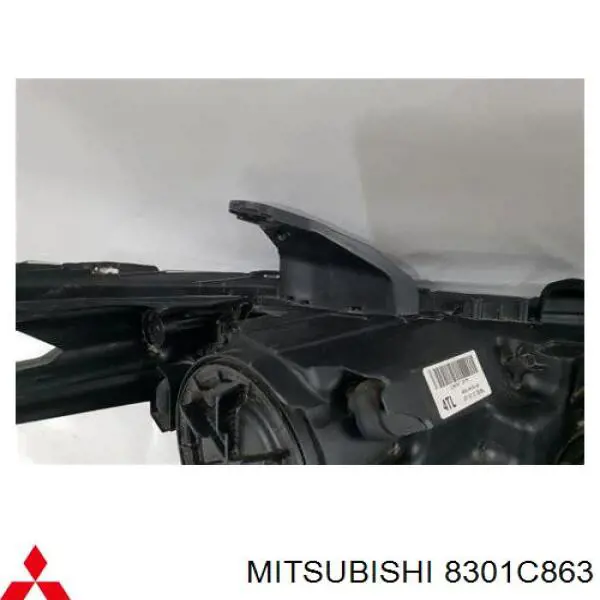Reflektor lewy Mitsubishi 8301C863 cena, od 289,87 USD
