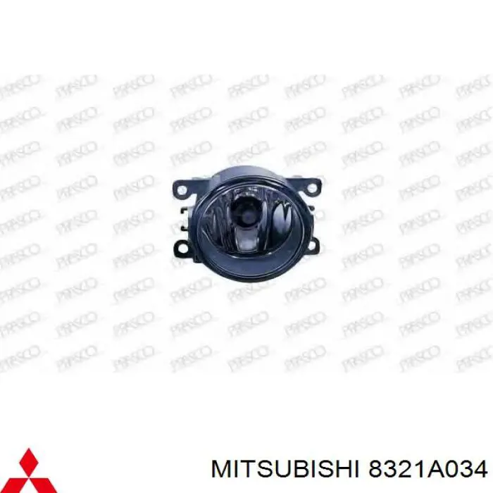 8321A034 Mitsubishi Lampa przeciwmgielna lewa/prawa