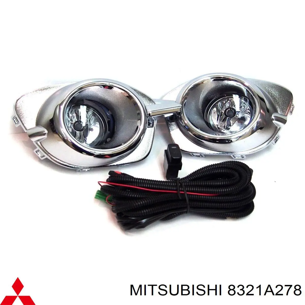 Do koszyka 8321A278 Mitsubishi Lampa przeciwmgielna lewa/prawa