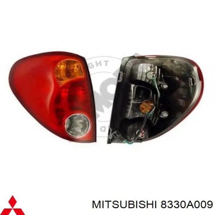 Lampa zespolona tylna lewa Mitsubishi 8330A009 cena, od 54,06 USD