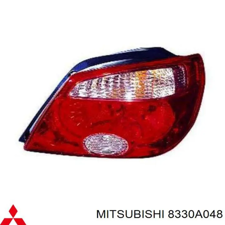 Lampa zespolona tylna prawa Mitsubishi 8330A048 cena, od 130,26 USD